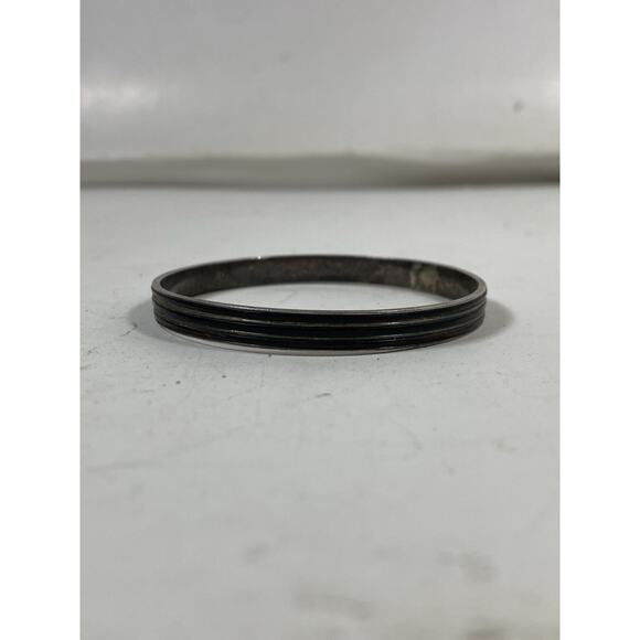 Vintage Solid Bangle Bracelet Made in Kenya - Picture 1 of 4